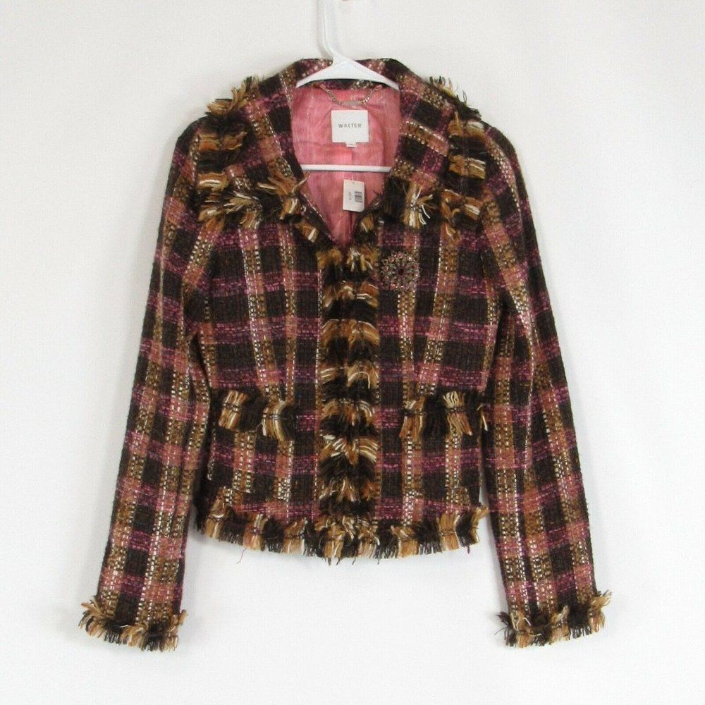 Cool brown WALTER blazer jacket 0